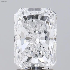 4.06ct Radiant Cut Lab-Grown Diamond: G VS2 Clarity, IGI Certified